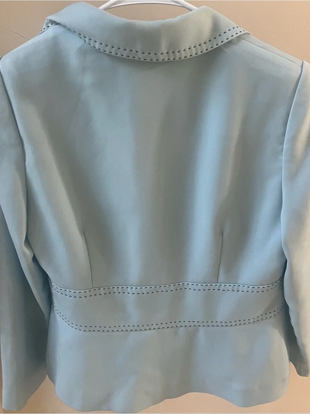 Studio I Powder Blue Women's 2 piece Jacket and top set